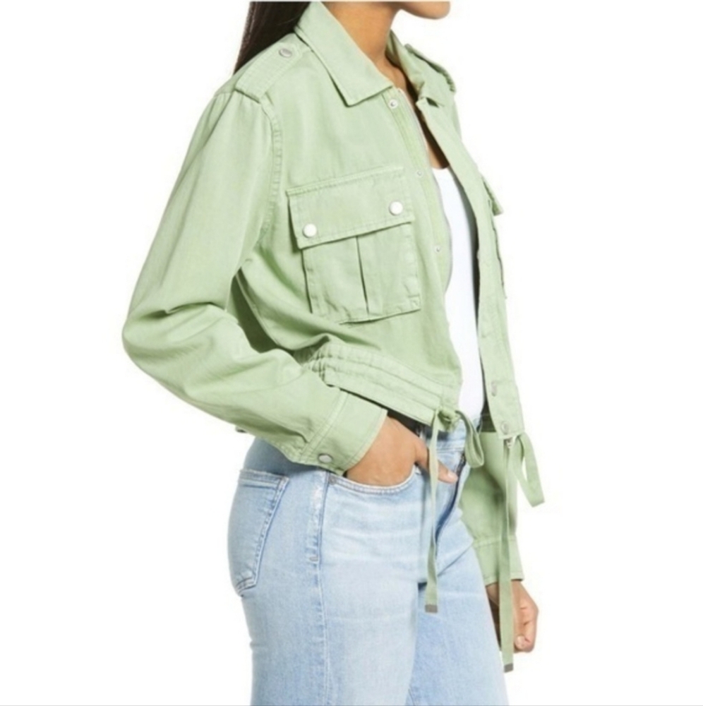 🆕 Blanc NYC Military Style Utility Jacket. NWT